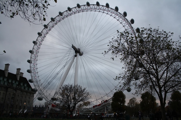 终于走到了伦敦之眼(London Eye)